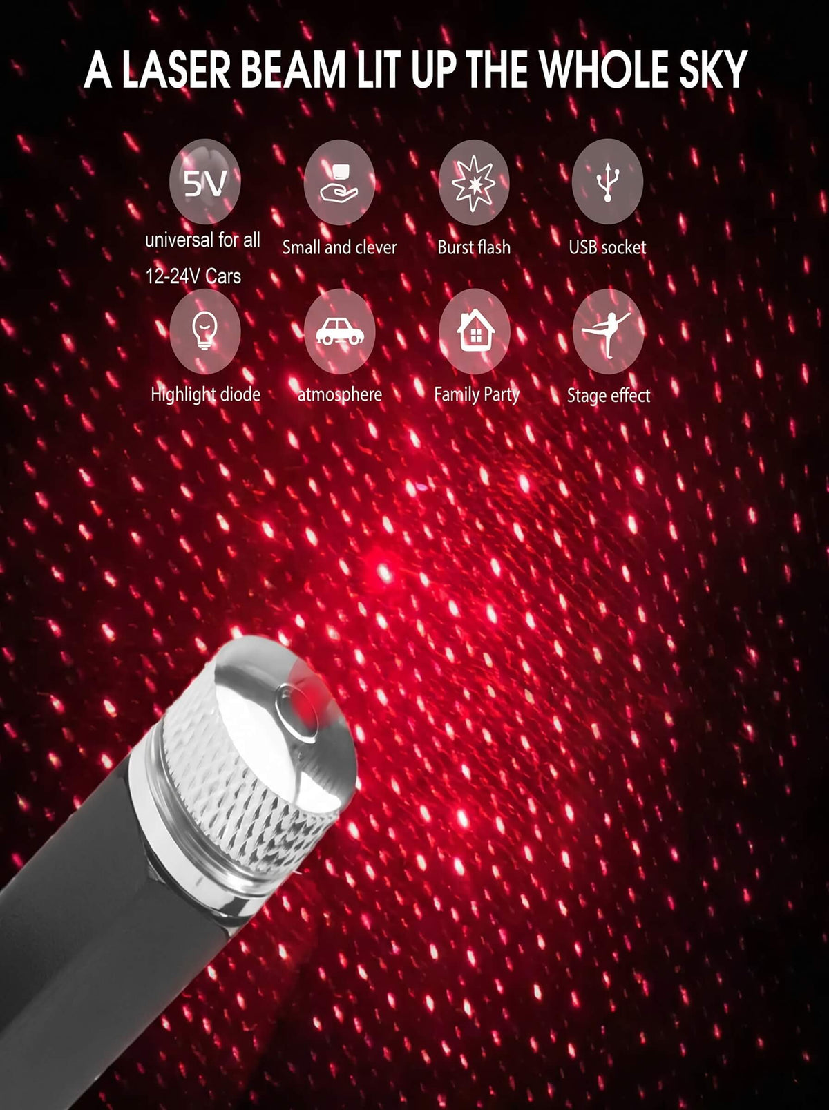 Car Roof Star Light